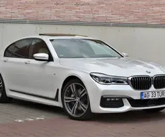 BMW 730xd 84000km Alb perlat Laser light,Masaj,H&K,Soft-close - 2