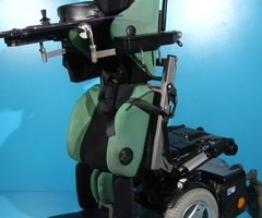 Carucior electric handicap cu verticalizare - 6