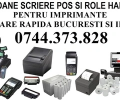 Role hartie si riboane imprimante bonuri si pos.