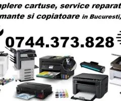 Reumplere cartuse, reparatii imprimante si copiatoare in Ciorogarla si Bucuresti