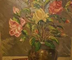 Picturi in ulei,perioada interbelica, semnate C.Iliescu, Pantzer,Th. Aman, Corot, Derain,NB. - 6