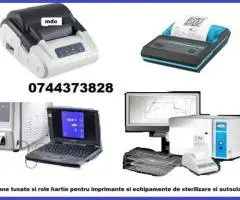 Role hartie ribon scriere imprimante autoclave, sterilizare, aparate medicale 0744373828