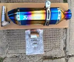Toba SPORT MOTO / ATV AKRAPOVIC BLUE FLAME ! NOU
