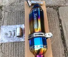 Toba SPORT MOTO / ATV AKRAPOVIC BLUE FLAME ! NOU - 6