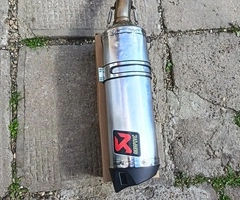 Toba SPORT AKRAPOVIC  / honda cbr 600 F / F 2 / F 3 / F 4 / F 4 i - 3