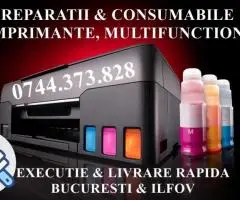 Urgent reparatii imprimante cu rezervoare ink la sediul societatii dvs. București și Ilfov.