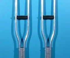 Carje cu sprijin subaxilar L aluminiu - 2