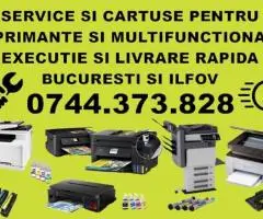 Reparatie si incarcare cartuse imprimante si copiatoare Tunari - 0744373828.