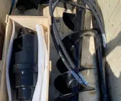 Burghiu de pamant utilaje jcb 3cx 4cx jcb stoc - 5