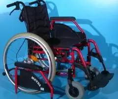 Scaun cu rotile din aluminiu Meyra   latime sezut 46 cm - 3