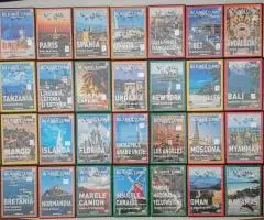 colectie filme documentare geografie turistica muzee DVD tari in jurul lumii deagostini