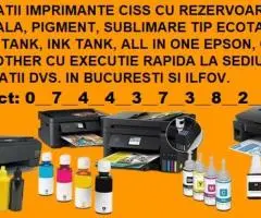 Reparații imprimante corporate rezervoare cerneala ecotank in Bucuresti Ilfov
