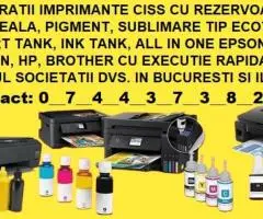 Reparații imprimante cu rezervoare ciss & flacoane | București Ilfov - 2