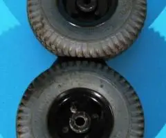 Roata originala cu cauciuc plin  - 260x85 - 2