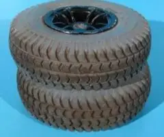 Roata originala cu cauciuc plin  - 260x85 - 3