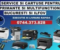 Reparatii imprimante rapid si copiatoare cu livrare cartuse in Bucuresti si Ilfov!