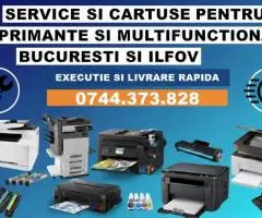 Reparatii imprimante rapid si copiatoare cu livrare cartuse in Bucuresti si Ilfov!