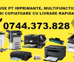 Cartuse toner si cerneala imprimante, multifunctionale si copiatoare 0744373828.
