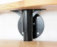 Scara interioara Lumia - lemn fag + otel, spatiu redus - 2