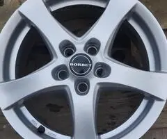 Jante aliaj 16 zoll marca Borbet, cu senzori de presiune Opel Astra K / J/ Mokka - 3