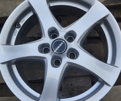 Jante aliaj 16 zoll marca Borbet, cu senzori de presiune Opel Astra K / J/ Mokka - 4