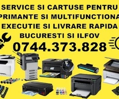 Reparatii imprimante si copiatoare cu livrare cartuse in Bucuresti si Ilfov rapid. !.
