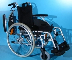 Scaun cu rotile din aluminiu  Drive - latime sezut 42 cm - 3