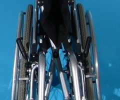 Scaun cu rotile din aluminiu  Drive - latime sezut 42 cm - 7