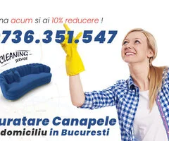 Curatare canapele in Bucuresti