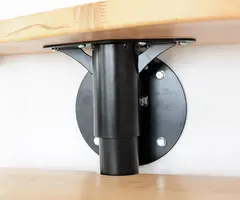 Scara samba Lumia - fag masiv + otel, design compact - 4