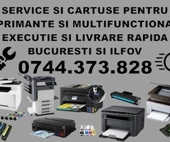 Service si cartuse pentru imprimante si multifunctionale in Bucuresti si Ilfov.