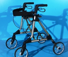 Cadru de mers din aluminiu cu roti - Russka