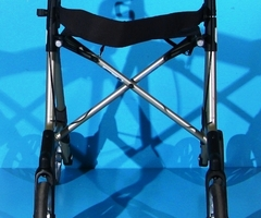 Cadru de mers din aluminiu cu roti - Russka - 2