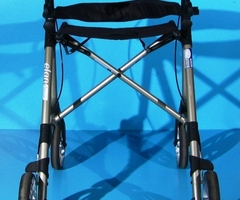 Cadru de mers din aluminiu cu roti - Russka - 6