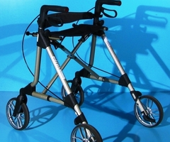 Cadru de mers din aluminiu cu roti - Russka - 7