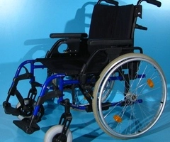 Scaun cu rotile din aluminiu  Breezy - latime sezut 60 cm