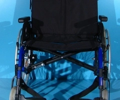 Scaun cu rotile din aluminiu  Breezy - latime sezut 60 cm - 2