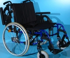 Scaun cu rotile din aluminiu  Breezy - latime sezut 60 cm - 3