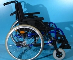 Scaun cu rotile din aluminiu  Breezy - latime sezut 60 cm - 4