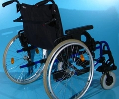 Scaun cu rotile din aluminiu  Breezy - latime sezut 60 cm - 5