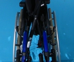 Scaun cu rotile din aluminiu  Breezy - latime sezut 60 cm - 7