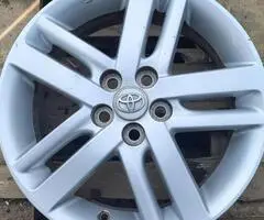 Jante aliaj 16 zoll originale Toyota Verso (2010-2017 ) - 2