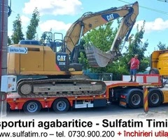 Transport agabaritic cu Sulfatim Timișoara