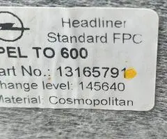 Tapiterie plafon Opel Zafira A ( 1998-2005 ) - 2