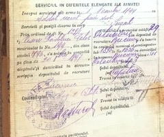 Libret militar, 1895 - 7