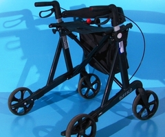 Cadru de mers cu roti din aluminiu - 5