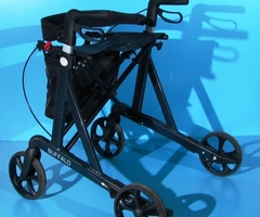 Cadru de mers cu roti din aluminiu - 7