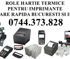 Rola hartie imprimanta termica (bon consum, nota de plata, bon comanda) - 2