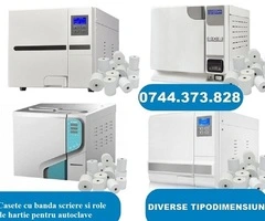 Ribon scriere si rola hartie autoclave, imprimante medicale..