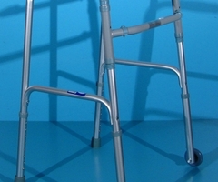 Cadru pentru mers cu 2 roti din aluminiu - 3